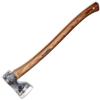 Hultafors Ascia forestale forgiata a mano Aby 640mm in acciaio di qualità svedese I Hultafors I Forgiata in Svezia I 1015g Ascia con stile in legno di hickory e protezione in pelle I Riaffilabile I 841770
