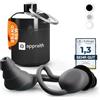 APPRAITH® ZenPlug Tappi per le orecchie per concerti, sonno, viaggi, lavoro [Premium Nano Silicone] in earplugs protezione dell'udito fino a 32 dB | Riutilizzabili | Nero | Contenitore in alluminio