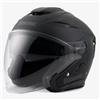 Generico Casco Blauer JET - JJ01 Nero Opaco H07 (XXL)