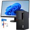 Lenovo PC Completo Ufficio Professionale i7 no a 4.0ghz - Monitor 27 Pollici FHD 32 GB di Ram 1 Tera SSD Nvme - - Win 11 Pro MS Office Garanzia 36 MEsi