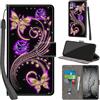 PHINIENLAND Cover per Huawei P Smart 2019 PU Pelle Custodia Flip Motivi