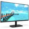 AOC 27B2H Monitor LED da 27 IPS, Full HD, 4 ms, Refresh 75Hz, VGA, HDMI, Senza Bordi, Low Blue Light, Nero, 27 inch FHD IPS 75Hz, HDMI - VGA, No Speakers