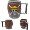MeYuxg One Piece - Tazzine da caffè in ceramica, motivo Fasstyp One Piece, in ceramica, per regali di compleanno, souvenir, per latte, caffè, succo di frutta