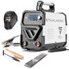 STAHLWERK Saldatrice ARC-200 ST digitale - set completo - Saldatrice MMA manuale, inverter IGBT 200 A, doppia scheda, Lift-TIG, raffreddamento intelligente, protezione termica