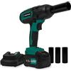VONROC Avvitatore a impulsi a batteria 20V - 4 impostazioni: 100/200/300/400Nm - Include 4 bussole - adatto per il cambio di pneumatici (auto) - include batteria 4.0Ah e caricabatterie