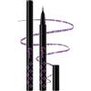 Lestpola Eyeliner con glitter viola, finitura metallizzata, impermeabile, durevole, liscio, liquido colorato, eyeliner, eyeliner per cosplay party 05