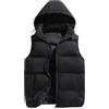 Generico Zip Hoodie Y2k Uomo Giubbotto Senza Maniche Uomo Felpa Uomo Nera Cappuccio Felpa Uomo con Cerniera XXL Maglioni Eleganti Uomo Felpa Cotone Uomo Zip Senza Cappuccio Giubbotto Militare Uomo