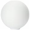 ORION LIGHTSTYLE Sfera di vetro di ricambio, 135mm, dimensione del foro: 42 mm, E14, bianco opaco
