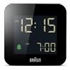 Braun Sveglia Digitale da Viaggio con Funzione Snooze, Dimensioni Compatte, Display LCD Negativo, Impostazione Rapida, Sveglia Bip Crescendo in Nero, Modello BC08B (Confezione da 2)