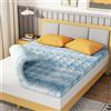 MOLPHIT Topper Matrimoniale 140x200, 7 Zone Ergonomiche Memory Foam Topper Materasso Respirabile con Gel Rinfrescante altezza 5 cm - Certificato OEKO-TEX