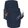 Marie´s Home Confezione da 2 federe per cuscino cervicale - federa per cuscino cervicale - fodera e federa - Silk Pillowcase 1627.2372, S, blu navy