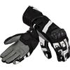 REBELHORN Fighter Guanti da Moto per Uomo Pelle di Canguro e Capra Superfabric pannelli Perforazione Supporto touchscreen