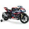INJUSA Moto Elettrica Bambini 3 Anni 4 Anni 5 Anni Honda Competizione 12V - Moto a Batteria per Bambini con Ruote da Allenamento - Luci e Suoni - Licenza di Marca - INJUSA