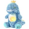 YJWZ Koala Rilassante con Musica per Dormire, Peluche Che Respira con Luci e Suoni Calmanti, Pupazzo Morbido per Neonati e Bambini, Ideale Compagno di Sonno e Regalo Babycare (Dinosauro blu)