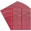 Prophila Collection 10 Numismatic Prophila Kobra Coin Sheets, 20 Pockets up to 34 mm Ø, e.g. 5 DM, 2 DM