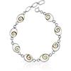 PLANETYS - Bracciale Argento Sterling 925 Occhio di Santa Lucia Shiva
