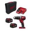 Milwaukee Trapano a Percussione Milwaukee M18BPD-402C (2 x 4,0 Ah + M12-18 C + Maletín de transporte)