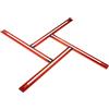 O'SKOOL Adjustable Square Router Template Guide - 23.6x23.6 Variable Router Jig for Precision Juice Groove Router Jig Cuts in Cutting Boards and Serving Trays