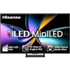 Hisense TV 75 Mini-LED 165Hz 4K 2025 75U72Q PRO, Smart TV VIDAA U9 con 1000+APP, Dolby Vision IQ, HDR 10+ Adaptive, 165Hz Game Mode Ultra, Dolby Atmos 2.1.2 con Subwoofer, Alexa Built-in, 75''