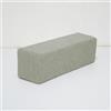 DUOLEH Cuscino di supporto per bracciolo del divano, dimensioni personalizzate, rettangolare, per testiera del letto, con fodera rimovibile e lavabile, cuscini chiusi (50 x 20 x 10 cm, grigio)