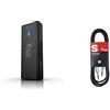 IK Multimedia iRig HD 2 - Interfaccia Audio Digitale per Chitarra e Basso, Per iPhone/iPad/iPod e Mac/PC, Nero & Stagg SAC1PS DL Cavo S Serie per Strumenti Musicali da Jack a Jack 6,3 mm, da 1m