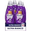 Generico Coccolino Wonder Wash Detersivo Lavatrice Liquido, Ultra Bianco, 4 Pezzi da 1480 ml, 37 Lavaggi, Efficace nei Cicli Brevi da 15 Minuti