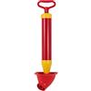 ZYEKIU Pompa Stura Scarichi A Pressione, Sturalavandino Ad Aria Compressa, Stantuffo Per WC, WC Pressione, Sblocco Lavandino Da Cucina Sturare Tubature Potente PistoneSturalavandini (Rosso)