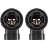 Anlseiod 2 x Portalampadine Luce Diurne per Fiat 500X 2015-2020 Jeep Renegade 2015-2018 Porta Lampada Marcia Diurne per 68285062AA