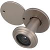 Amig - Spioncino per Porta | Obiettivo Superangolare | Per Porte d'Ingresso Interne ed Esterne | Colore Cromo Opaco | Acciaio | Dimensioni Diametro 14 mm | Spessore della Porta 35-55 mm