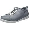 Andrea Conti Sneaker da Donna, Scarpe da Ginnastica, Grigio Chiaro, 38 EU
