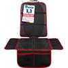LIONSTRONG® Cuscino per seggiolino auto [adatto per Isofix] - Coprisedile per auto impermeabile - Universale Compatibile - Rosso