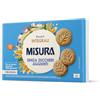 Misura Dolcesenza Biscotti Integrali con Cereali | Basso Indice Glicemico | Farina Integrale da Filiera Italiana | 6 Porzioni da 6 Biscotti