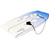 vidaXL Tavola Bodyboard Surf Leggera Robusta con Cavigliera Adulti Bambini Tavola da SUP Sport Acquatico 94 cm Blu in XPE PP Interno EPS