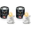Plaisir Secret - Bougie de massage - Plaisirs secrets - Bougie Plaisirs secrets - grenadine (Confezione da 2)