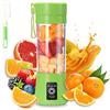 DoubleCare Frullatore Portatile,Mini Frullatore Elettrico Usb 380ml, con Filtro e 6 Lame in Acciaio Inox, Mini Frullatore Portatile per Frullati e Succhi, per Viaggi, Ufficio, Palestra, Famiglia (Verde)
