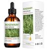 LXYNALI Olio Essenziale Olio di Rosmarino per Capelli, 60 ml, 100% Puro Biologico Per Sopracciglia E Ciglia, Rinforza Cuoio Capelluto e Capelli, Nutre Il Cuoio Capelluto, Stimola La Crescita Dei Capelli