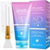 CFHQXSZ Collagen Night Wrapping Mask, Maschera Collagene Viso, Peel Off Collagene Maschera - Idratazione profonda, Riduce le rughe e migliora l'elasticità della pelle, pennello incluso, 2,53 fl.oz