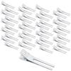 Mbsomnus 40 Pezzi Becchi D'oca per Capelli Metal Platead 5,5 cm