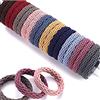 DAHI 80 pezzi Fasce Elastici per Capelli, elastici per legare i capelli a coda per Ragazze o Donna, Colori Assortiti