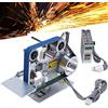 Jolre Smerigliatrice a nastro, 220 V, set di levigatrice a nastro, smerigliatrice a nastro, motore brushless, levigatrice con nastri abrasivi per legno, metallo, 0,55 kW.