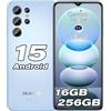 OUKITEL C1 Pro Smartphone Android 15, 16GB+256GB/1TB Telefono Cellulare, 5150mAh Telefoni Offerta, 6.52 HD+ Display, 13MP+5MP Fotocamera Cellulari, Dual SIM 3 Slot/Octa Core/Fingerprint/3.5mm Jack