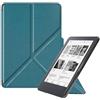 ZTAOOPOU Antiurto Custodia per KOBO Clara Colour Cover - Custodia KOBO Clara BW 6 Lettore eBook Custodia con Supporto Pieghevole Custodia Protezione Cover (Verde)