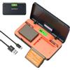 AKTTKA LP-E10 Batteria 1680mAh Set di Ricarica Rapida 20W per Canon LP-E10 e EOS 1100D, 1200D, 1300D, 2000D, 3000D, 4000D, Rebel T3 T5 T6 T7, Kiss X50 X70 - Display LED e SD Card Slot