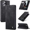 Owlhold Cover Magnetica per iPhone 14 Pro Max - Portafoglio Flip in Pelle [Antiurto] [Cavalletto] [Carta Fessura] - Nero