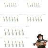 Cerioll Piume Di Sgombro, 36 Pezzi Ami Da Pesca, Esche Da Pesca, Esche Morbide Fosforescenti, Hook Light Bait, Con Perline Luminose Bionic Insetti Volanti Lure Rigs Per Sgombri, Pollock