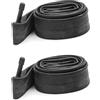 Provance Set di 2 tubi flessibili per bicicletta, 26 pollici, 1,75/2.125, valvola americana ETRTO 47-559, 50-559, 54-559, City Bike Gravel Bike Tourenrad Trekking Bicicletta olandese 26