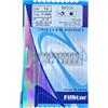 PRO FILSTAR Set di 10 Ami da Pesca Legati Bronzo N14, Filo da Pesca Monofilo DIA 0,12mm, 50cm - Monofilamento - Articoli - Accessori - Attrezzatura - Lega Ami - Fishing Hooks - Sport Set