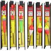 Hezhou 6 pezzi Galleggiante da Pesca Galleggiante galleggianti Bobbers Con piombino, lenza e amo (5#, 7#, 9#) Galleggianti da Pesca Mare Galleggianti Bobine Ganci Attrezzatur