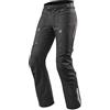 Revit PANTALONI MOTO DA DONNA IN TESSUTO HORIZON 2 LADY NERO STD REV'IT
