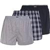 Calvin Klein Boxer Wvn 3pk 0000u1732a, Boxer Uomo, Multicolore (Tide/Morgan Plaid/Montague Stripe), S